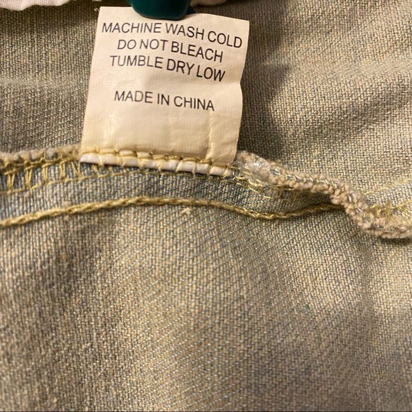 Thread & Supply distressed jean jacket - Picture 8 of 9